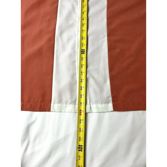Royal Palm Coral-White Button Short Sleeve Dress Shirt Mens Size Lg. SKU‎ LRC2-2 - Picture 4 of 7